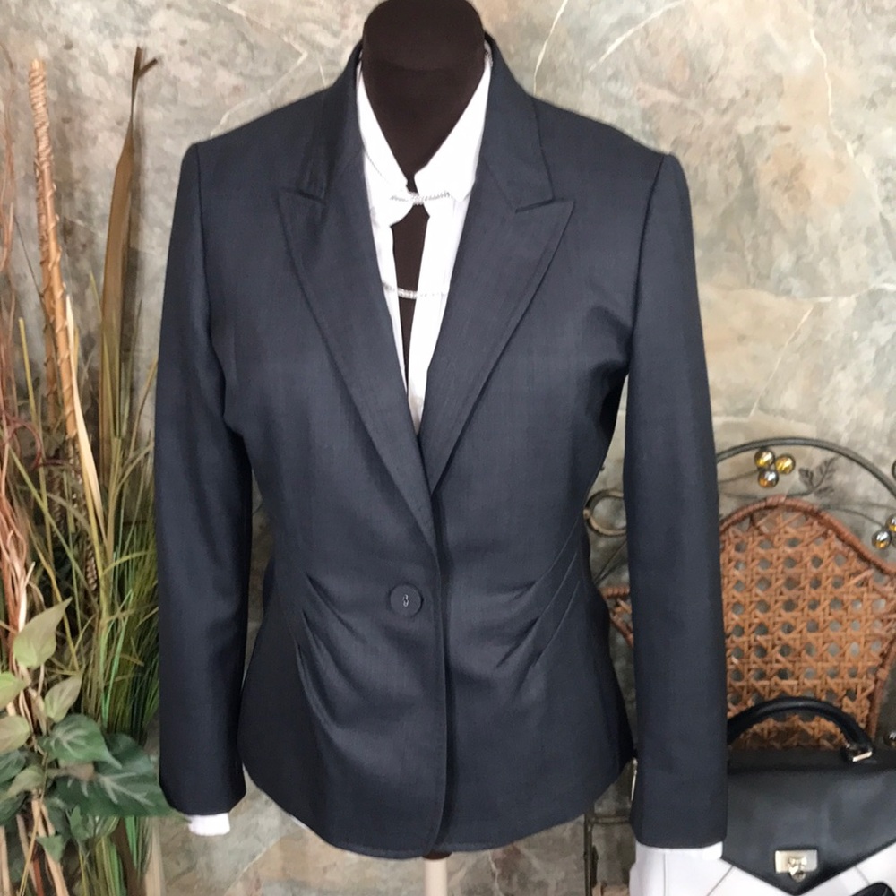 Anne Klein 🌹 stunning suit jacket coat blazer. Size 10 petite
